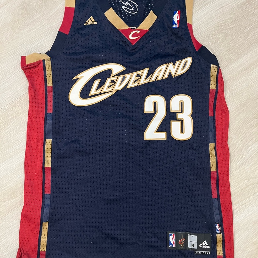 Adidas Cleveland Cavaliers Jersey - Black, Red, Gold